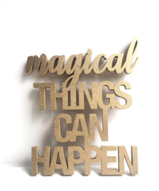 'Magical things can happen' - NO-Gallery