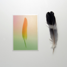Kaartenset GRADIENT FEATHER - Mo Man Tai