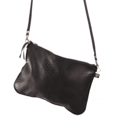 Snake black clutchbag - Rockin 'Items