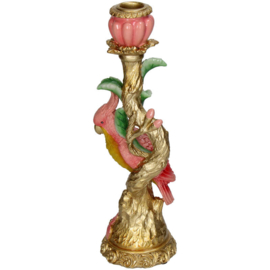Kandelaar vogel roze
