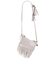 Festival bag fringe kalkwit - Rockin 'Items