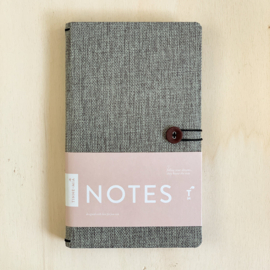 Notebook met knoop Moss Agate - Tinne+Mia