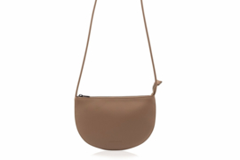 Farou half moon bag cacao - Monk & Anna