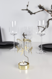 TEALIGHT spinner zwaluw