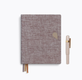 Linnen notebook  Rose Dust - Tinne+Mia