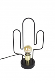 Cactuslamp zwart metaal-Housevitamin