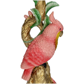 Kandelaar vogel roze