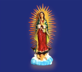 Virgin of Guadalupe green