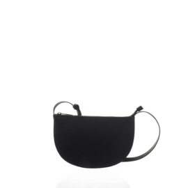Farou half moon bag black - Monk & Anna