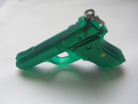 Ketting 'GUN' groen - Glitterator