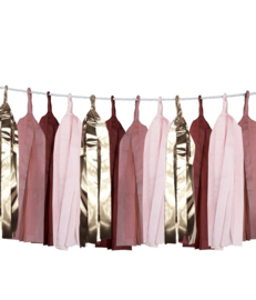 Tassel Garland oud roze  - Delight Department