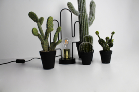 Cactuslamp zwart metaal-Housevitamin