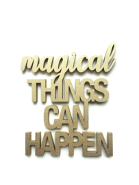 'Magical things can happen' - NO-Gallery