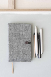 Notebook met knoop Moss Agate - Tinne+Mia