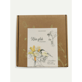 Vogelcadeau doosje 'Klein Geluk'