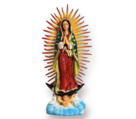 Virgin of Guadalupe green