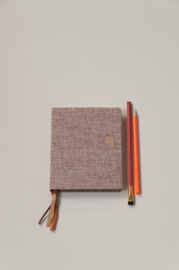 Linnen notebook  Rose Dust - Tinne+Mia