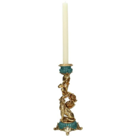 Kandelaar Leopard gold
