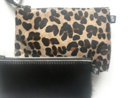 Clutch Roxy zwarte koeienhuid - Rockin 'Items