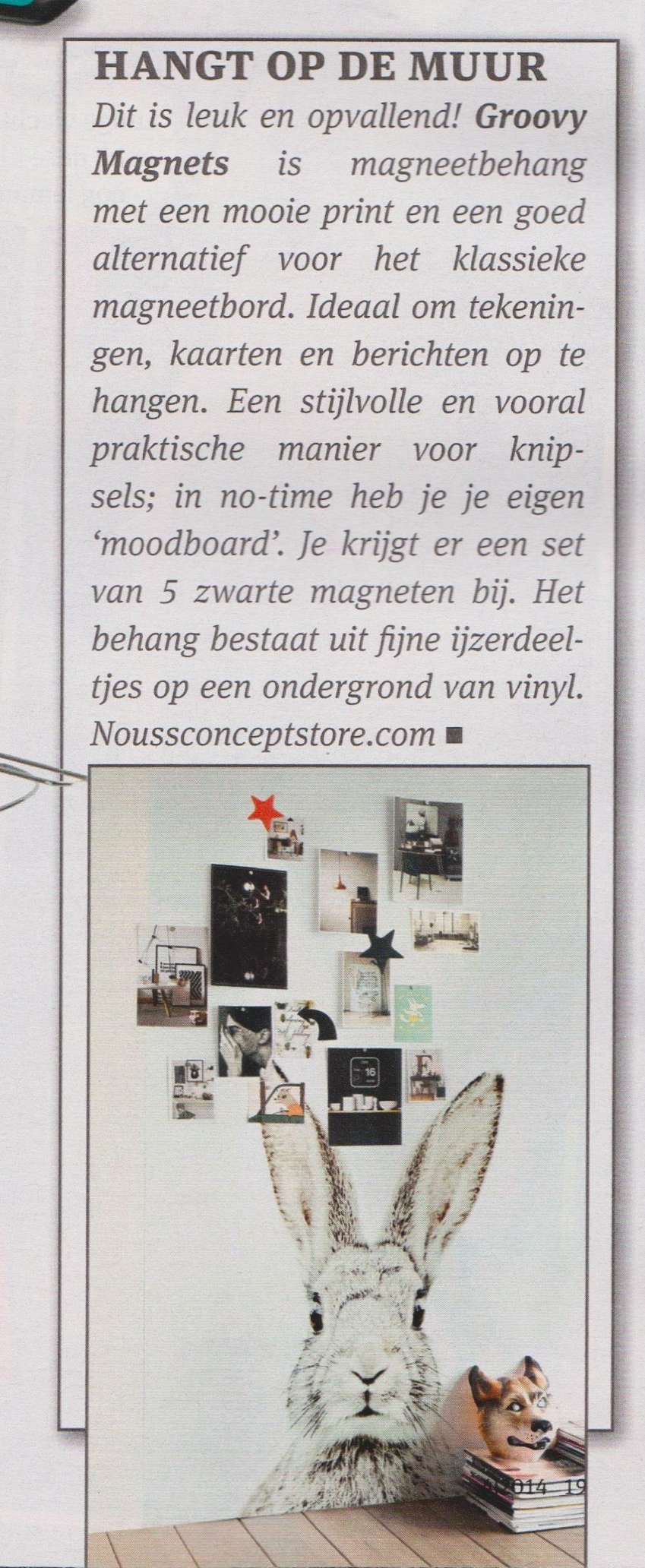 NOUSS concept store in tijdschrift Ditjes en Datjes