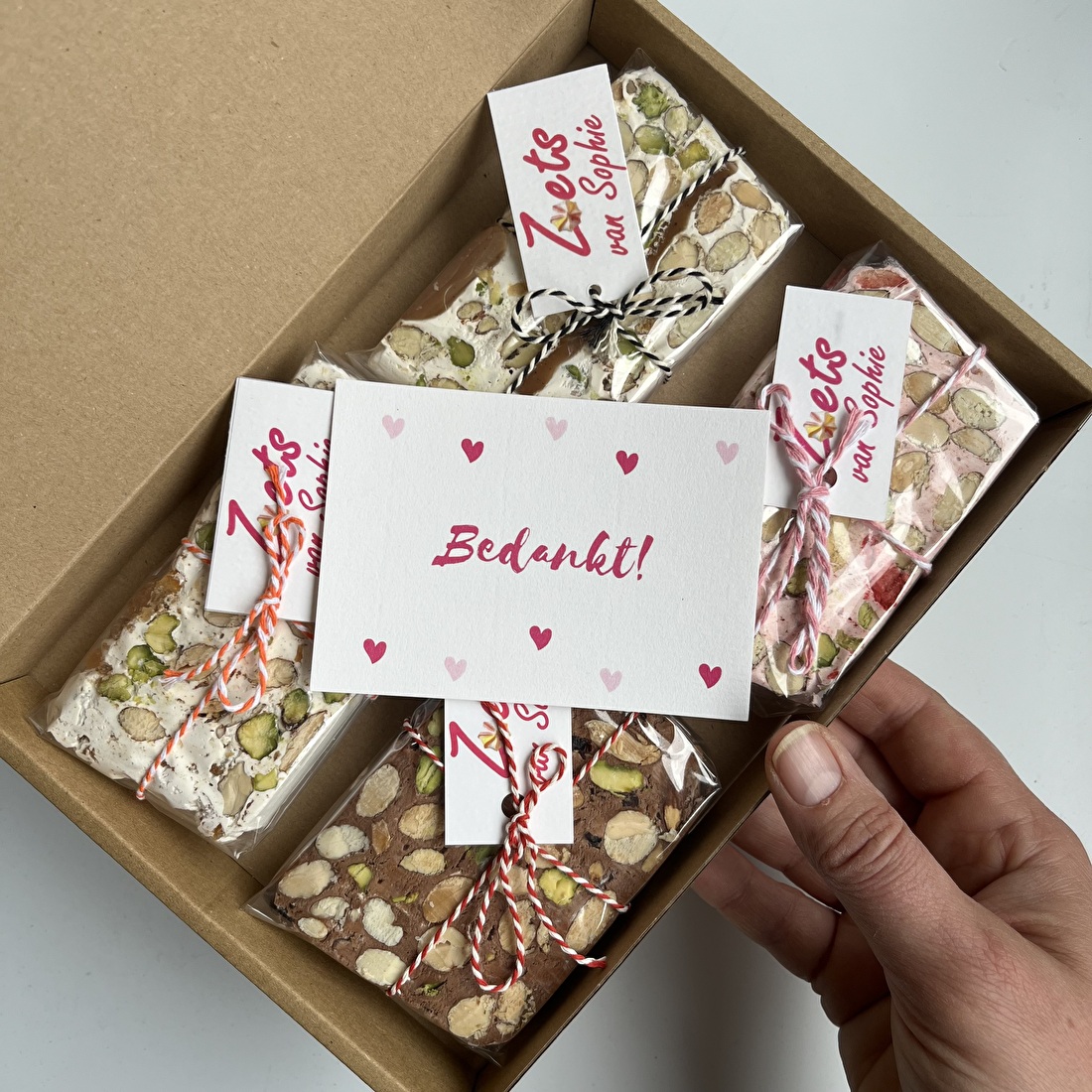 Verjaardag Nougat | Zoets van Sophie