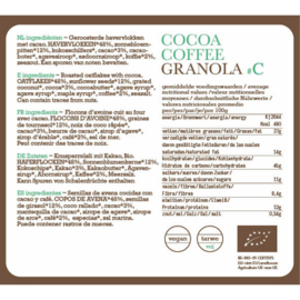I JUST LOVE BREAKFAST  #C Cacao Koffie Granola - 250g