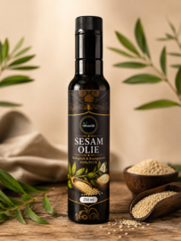 Geroosterde sesam olie