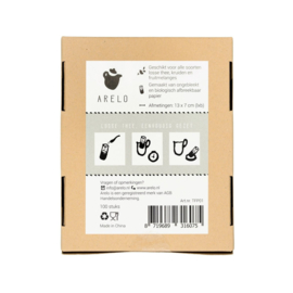 Arelo Papieren Theefilter - 100 stuks
