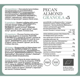 I JUST LOVE BREAKFAST  #5 Pecan Amandel Granola - 250g