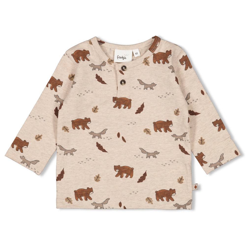 T-shirt LS Wild World AOP