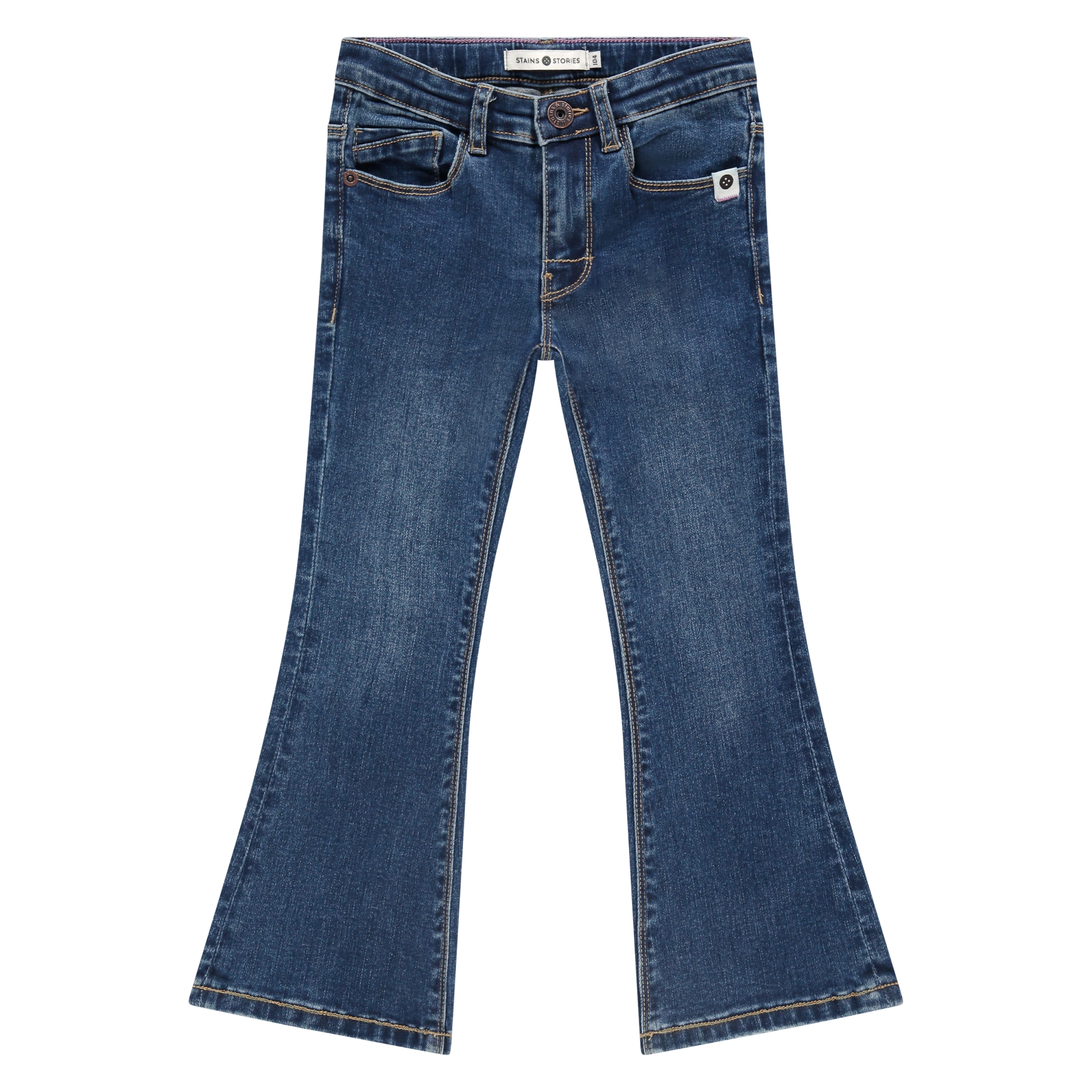 Jeansbroek denim flared