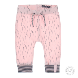 Broek light pink & dots