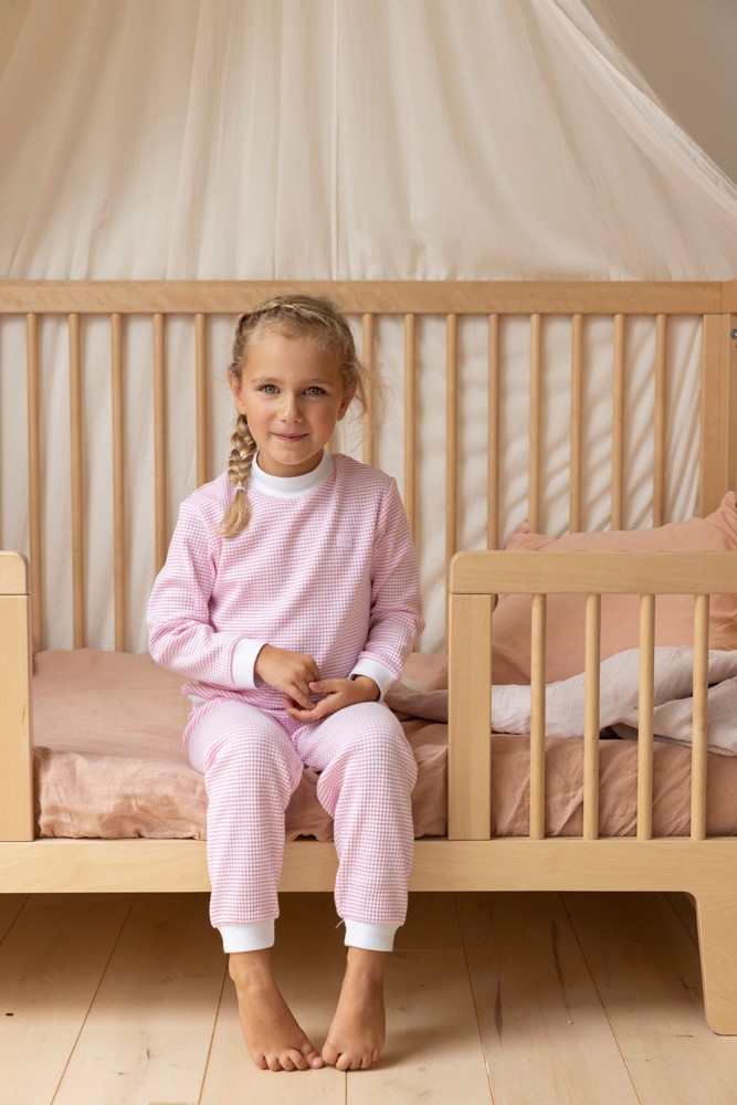 Wafelpyjama Roze 2