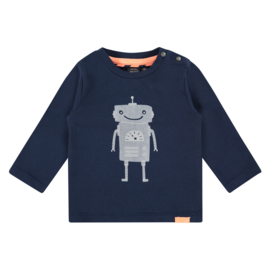 T-shirt lange mouw robot