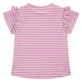 T-shirt Pinkybow gestreept