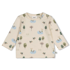T-shirt LS AOP  Wiggle and Waddle