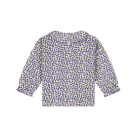 T-shirt LS met sierkraag Minty