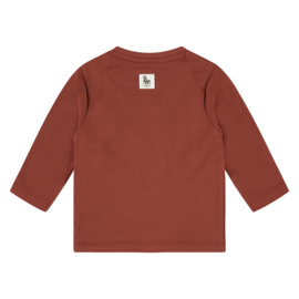 T-shirt lange mouw indian panda mahony