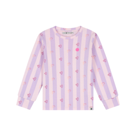 Pyjama Stripes & Hearts