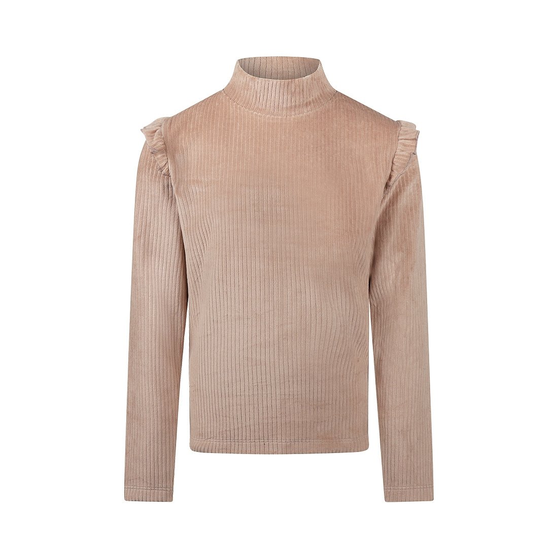 T-shirt LS No Way Taupe
