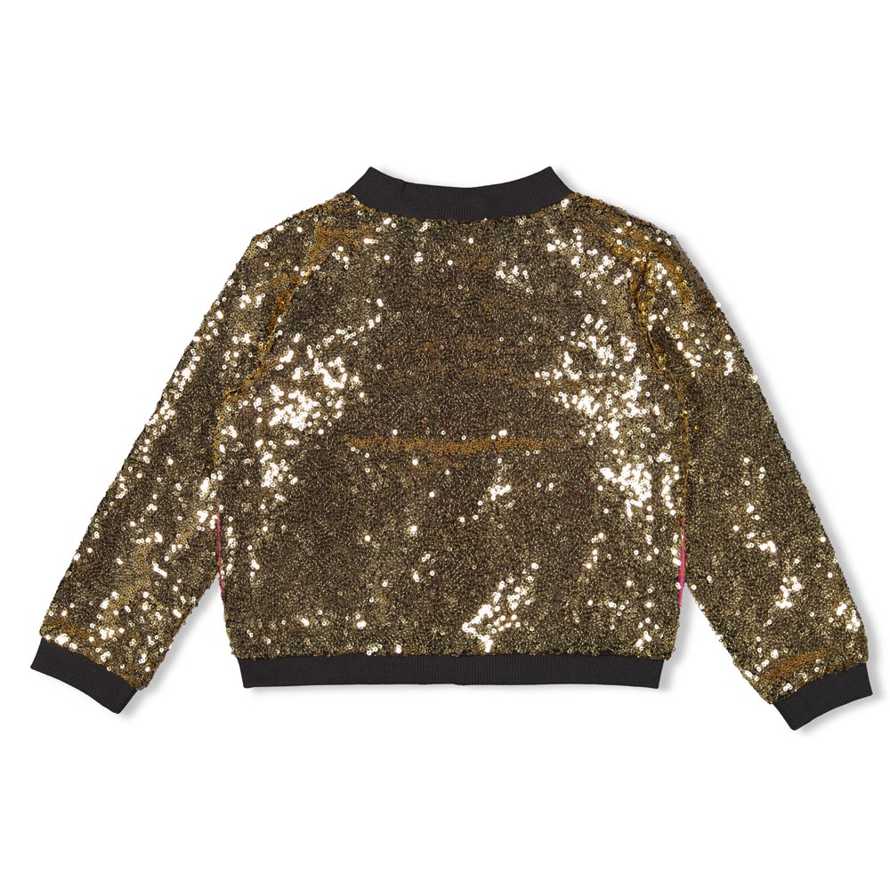 Pailetten bomberjack Shine Bright