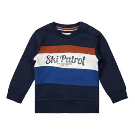 Sweater ski patrol