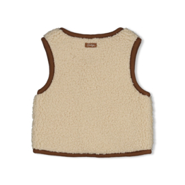 Omkeerbare teddy gilet Tiny Timber Tales