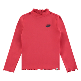 T-shirt LS Roller Skater red