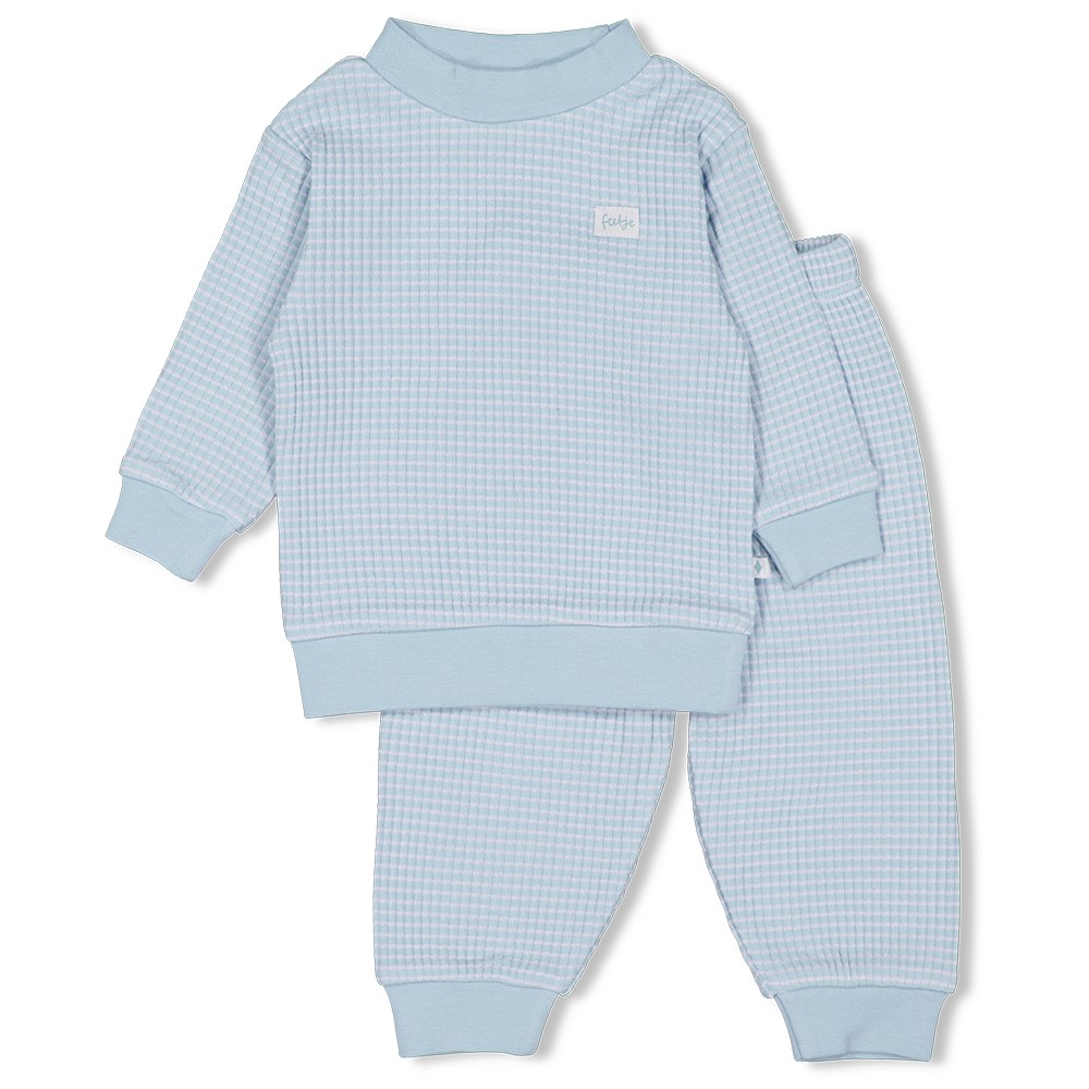 Wafelpyjama Babyblue 1