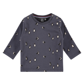 Sweatshirt pinguïn allover