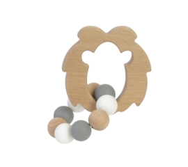Wooden Lion Teether