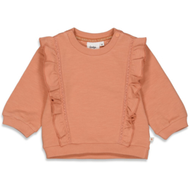 Sweater ruches Flamingo