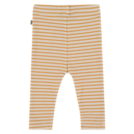 Legging Honeybee gestreept mustard