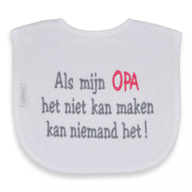 Slab "Als mijn opa"